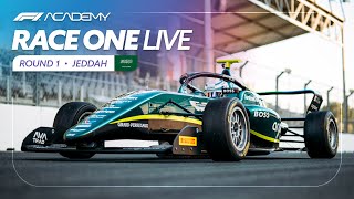 LIVE Race 1  Jeddah 2024  F1 Academy [upl. by Adahs369]