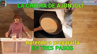 Chicha de ajonjolí Aprende a prepararla en sólo tres pasos [upl. by Moses]