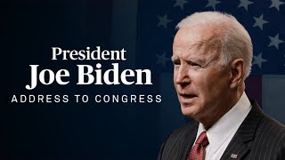 WATCH LIVE President Joe Bidens address to a joint session of Congress [upl. by Petrick]