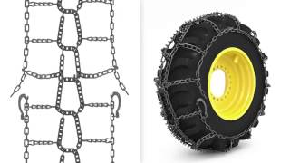 TRYGG SMT tire chains installation [upl. by Batory]