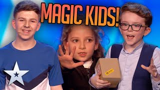 MAGIC KIDS  Britains Got Talent [upl. by Egroeg]