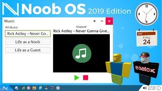 Roblox Noob OS 2019 Edition [upl. by Trev]