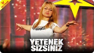 Dilara Kaçmazdan Modern Roman Havası 💃 Yetenek Sizsiniz Türkiye [upl. by Coltson]