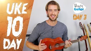 Ukulele Lesson 3  Easy Songs with 4 Simple Chords [upl. by Negah]