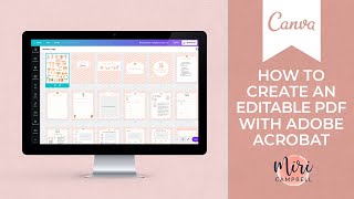Use Adobe Acrobat Pro to create an editable PDF [upl. by Adolf]