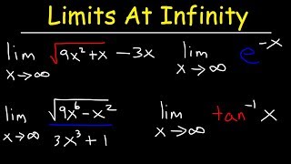 Limits at Infinity amp Horizontal Asymptotes [upl. by Gaw]