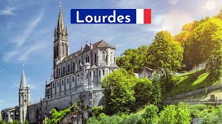 Sanctuary of Our Lady of Lourdes France 🇫🇷 [upl. by Kempe]