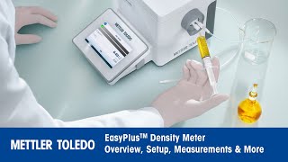 EasyPlus™ Density Meter Overview Setup Measurements amp More [upl. by Mchail]