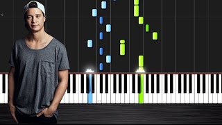 Kygo  Firestone  Piano CoverTutorial by PlutaX  Synthesia [upl. by Lazes984]