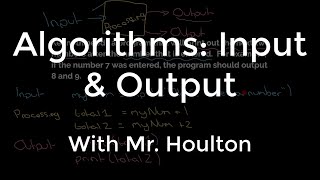 212 Algorithms  Input amp Output [upl. by Eahsed]