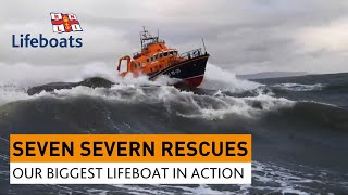 Seven Severn RNLI Rescues [upl. by Siraf439]