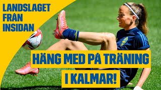 Landslaget från insidan Häng med på träning i Kalmar [upl. by Heidie]