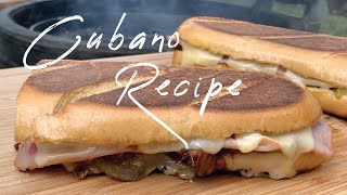 Cubano Recipe  Grilled Cuban Sandwich Recipe  The Barbecue Lab 4K [upl. by Nylarahs]