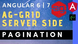 Angular AgGrid Server Side Pagination  CodeWithSrini [upl. by Annam]