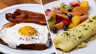 5 Healthy Breakfast Recipes To Keep You Fresh All Day • Tasty [upl. by Farhsa]