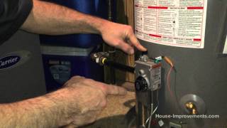 How To Light A Gas Water Heater Pilot Light [upl. by Norse634]