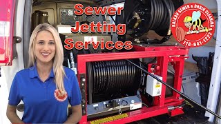 Sewer Jetting Services Water Jet Machines Clear Virtually All Clogs [upl. by Ahsieka216]