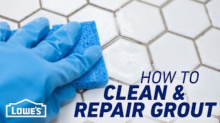 How To Clean amp Repair Grout [upl. by Tien]