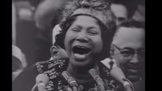 ♪ How I Got Over  Mahalia Jackson at MLKs Civil Rights Campaign Washington 1963 [upl. by Pearla]