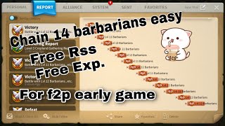 Rok How To Chain Barbarians Early Game Tutorial [upl. by Lorain]