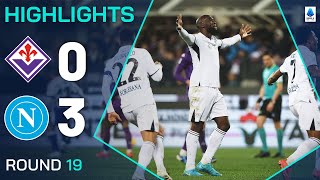 FIORENTINANAPOLI 03  HIGHLIGHTS  Napoli storm to victory  Serie A 202425 [upl. by Klepac924]