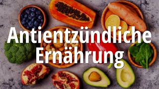 Antientzündliche Ernährung – Entzündungshemmende Lebensmittel  Satte Sache Podcast [upl. by Vivian]