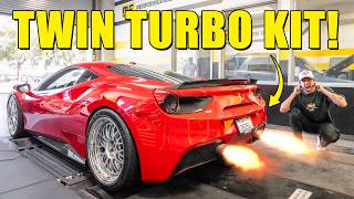 Tuning My Twin Turbo Ferrari 488 For Max Horsepower [upl. by Nadnal]