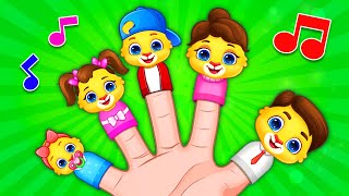 Daddy Finger Song  Finger Family Nursery Rhymes  Kids Songs By RV AppStudios [upl. by Kaufman]