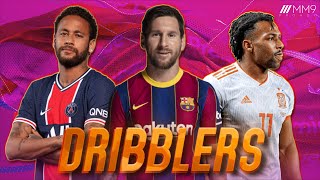 Top 10 Dribblers in Football 2021 [upl. by Eytak573]