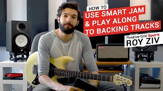 Spark  How to Use Smart Jam amp Play Along to Backing Tracks [upl. by Garwood]