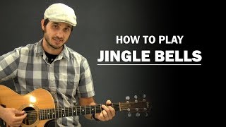 Jingle Bells  How To Play Christmas  Beginner Guitar Lesson [upl. by Cornwell611]