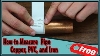 How to Measure Pipe Diameter Size Free Tool Download [upl. by Landsman403]