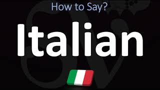 How to Pronounce Italian CORRECTLY Learn Italian Pronunciation [upl. by Ailecec]