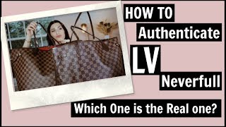 How to Authenticate a Louis Vuitton Neverfull GM [upl. by Inavihs144]