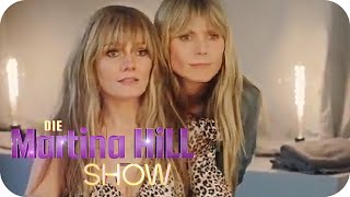 Überall Heidi Klum  Die Martina Hill Show  SAT1 [upl. by Anial209]