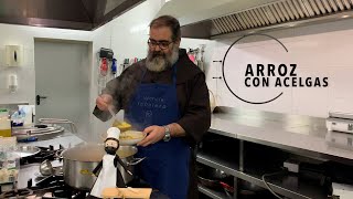 Arroz con acelgas Santo Espíritu del Monte Gilet Valencia [upl. by Tinya]