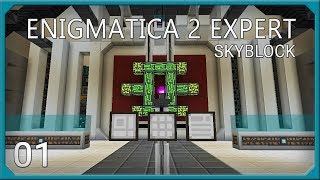 Enigmatica 2 Expert Skyblock EP1 [upl. by Christoper]