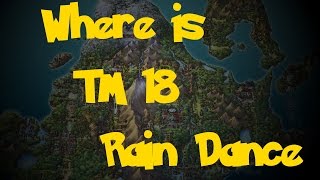 Where Is TM 18  Rain Dance Pokemon DiamondPearlPlatinum [upl. by Ibbor344]