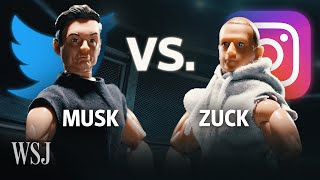 Why Musk and Zuckerberg Want to Fight  WSJ [upl. by Leno]