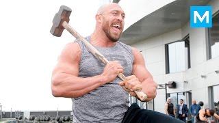 Ryback Training for Wrestling WWE  Muscle Madness [upl. by Allayne]