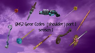 Shoulder Accessory ID Codes PART 15 [upl. by Secnarf]