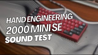 2000 Mini SE  Hand Engineering  ASMR [upl. by Isolda]