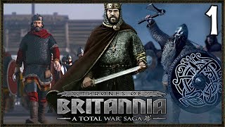 THE LAST KINGDOM  Wessex Campaign  Total War Saga Thrones Of Britannia Gameplay 1 [upl. by Chafee706]