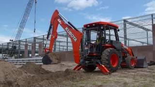 Kubota M62 Tractorloaderbackhoe [upl. by Arykat971]