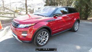 2012 Range Rover Evoque Coupe Pure Plus Dynamic Start Up Exhaust and In Depth Tour [upl. by Iridis]