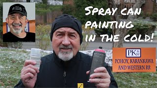 Cold Weather Spray Painting Tips  PK amp W RR 20 [upl. by Behm]