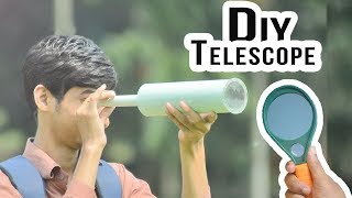 How to Make a Telescope at home  DIY Telescope [upl. by Andi367]