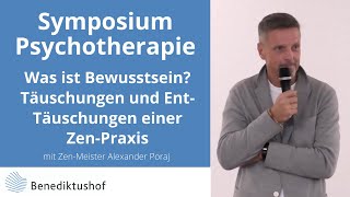 Vortrag Dr Alexander Poraj Symposium Psychotherapie am Benediktushof [upl. by Badger]