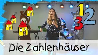 🐶 Die Zahlenhäuser  Mathe Lernlieder mit Marie Wegener  Kinderlieder [upl. by Ahsenwahs]