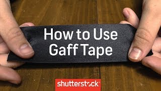 What is Gaff Tape  Filmmaking Tips [upl. by Carolynne]